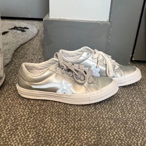 Golf Le Fleur Converse One Star Ox Silver